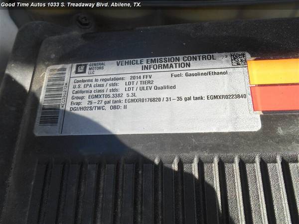 2014 GMC Sierra Z71 Crew Cab 4x4 5.3L V8, Super clean. for sale in Abilene, TX – photo 19