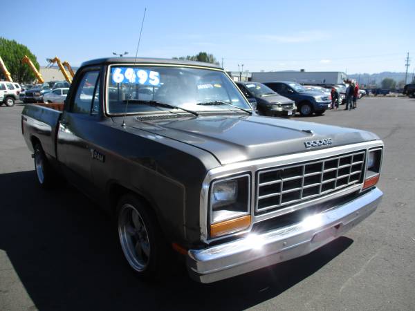 1984 DODGE D100 SHORT BED - - by dealer - vehicle for sale in Longview, OR – photo 4