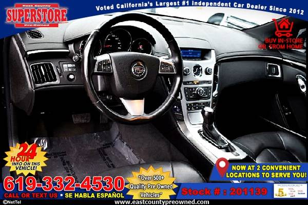 2012 CADILLAC CTS BASE COUPE-EZ FINANCING-LOW DOWN! - cars & trucks... for sale in El Cajon, CA – photo 15