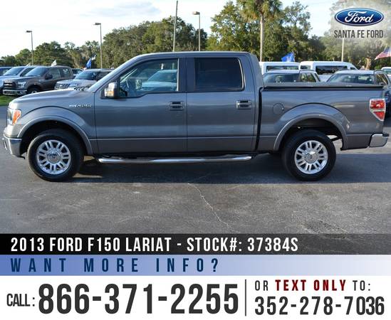 *** 2013 Ford F150 Lariat *** Flex Fuel Engine - SYNC - Leather Seats for sale in Alachua, GA – photo 4