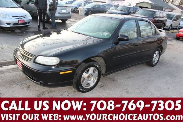 2003*CHEVROLET/CHEVY*MALIBU*LS LEATHER SUNROOF ALLOY GOOD TIRES 526392 for sale in posen, IL
