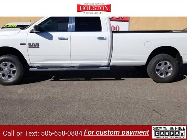 2013 *RAM* *2500* pickup WHITE for sale in Albuquerque, NM