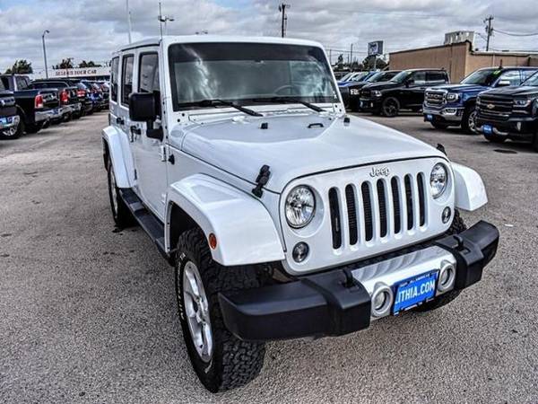 2015 Jeep Wrangler Unlimited 4WD 4dr Sahara for sale in Odessa, TX – photo 2