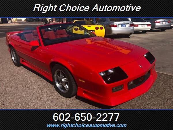 1991 Chevrolet Camaro Z28 Convertible, auto , upgraded CD, CLEAN CARFA for sale in Phoenix, AZ – photo 2