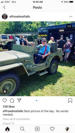 1947 Willy s Jeep CJ2A for sale in Marietta, GA – photo 17