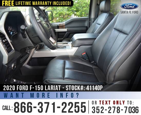 2020 FORD F150 LARIAT Bed Liner, Sunroof, Running Boards for sale in Alachua, FL – photo 11