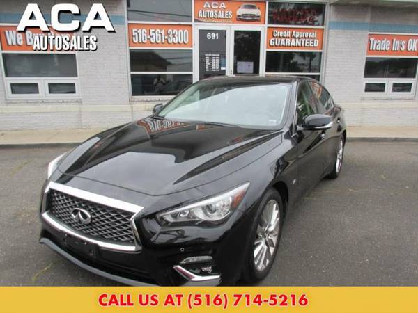 2018 INFINITI Q50 3 0t LUXE AWD Sedan - - by dealer for sale in Lynbrook, NY