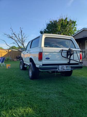 1990 4x4 Bronco 5 0L Automatic white/tan 132k orig miles - cars & for sale in Little Elm, TX – photo 15