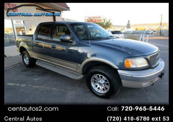 2001 Ford F-150 SuperCrew Crew Cab 139" XLT 4WD - cars & trucks - by... for sale in Pueblo, CO