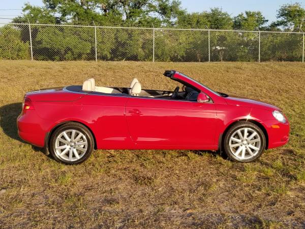 2007 VW Volkswagen EOS Convertible Red for sale in Fort Myers, FL