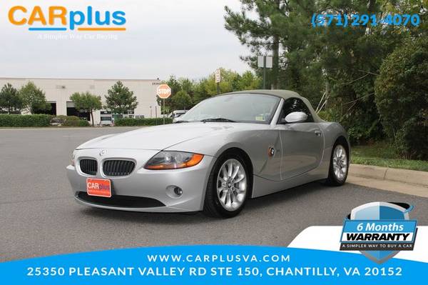 2003 BMW Z4 2.5i Convertible Titanium Silver Metallic for sale in CHANTILLY, District Of Columbia – photo 5