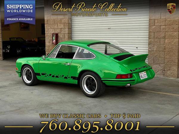 1970 Porsche 911 out law Carrera RS Tribute Coupe with a GREAT COLOR... for sale in Palm Desert, AR – photo 4