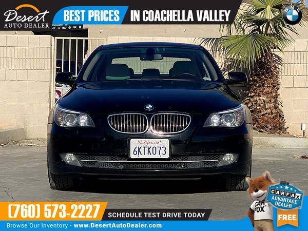 2008 BMW 528xi AWD 1 OWNER 88,000 MILES $216/mo - cars & trucks - by... for sale in Palm Desert , CA – photo 9