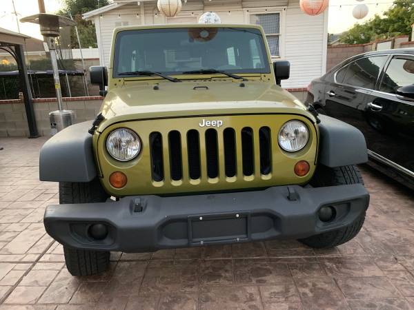 2007 JEEP WRANGLER JKU 2 W/D CLEAN TITLE RESCUE GREEN ALL OEM for sale in Burbank, CA – photo 8