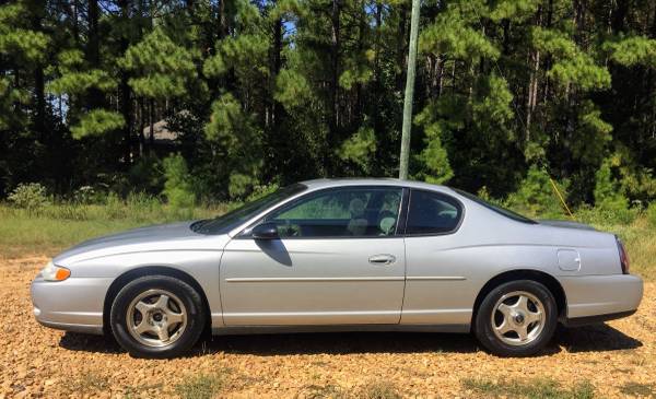 2003 CHEVROLET MONTE CARLO LS 2 Door Coupe (Silver) - $2800 CASH SELL for sale in Brandon, MS