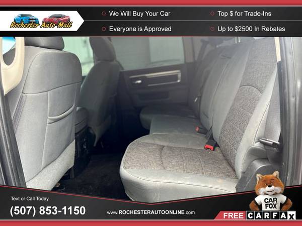313/mo - 2016 Ram 1500 Crew Cab SLT Pickup 4D 5 12 ft - cars & for sale in Rochester, MN – photo 8