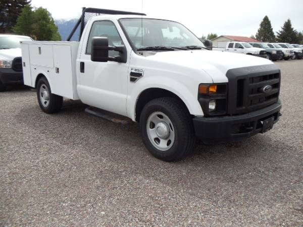 2009 Ford F350 XL 4X2 Reg Cab Utility 19000 Miles for sale in Columbia Falls, MT