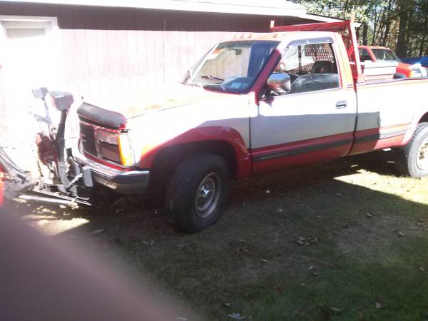 1993 GMC with plow for sale in Honesdale, PA