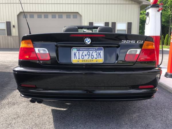 2001 BMW 325ci Convertible Sport Package Heated Seats Xenon & More for sale in Palmyra, PA – photo 7