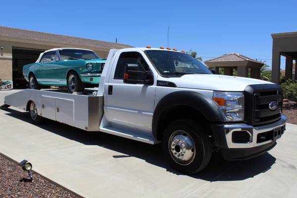 2015 ford f550 hodges hauler & 34 foot 2 car trailer go into for sale in Peoria, AZ – photo 5