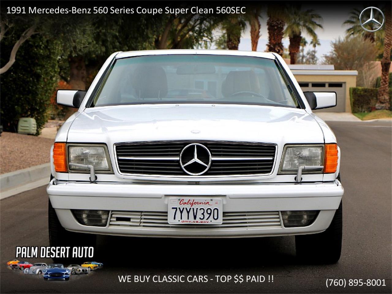 1991 Mercedes-Benz 560SEC for sale in Palm Desert , CA – photo 23
