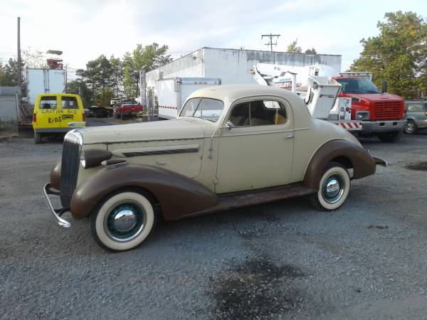 1936 buick business coupe 15k original miles for sale in Hazleton, PA