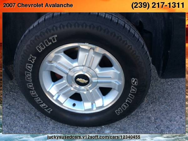 2007 Chevrolet Avalanche LTZ Sport Utility Pickup 4D 5 1/4 ft Lucky's for sale in North Fort Myers, FL – photo 14