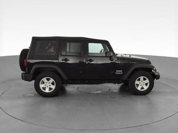 2017 Jeep Wrangler Unlimited Sport S Sport Utility 4D suv Black - -... for sale in Hartford, CT – photo 13