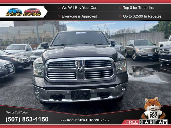 313/mo - 2016 Ram 1500 Crew Cab SLT Pickup 4D 5 12 ft - cars & for sale in Rochester, MN – photo 2