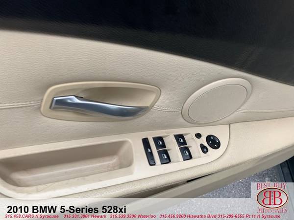 2010 BMW 5-SERIES 528XI! LOADED! SUNROOF! PUSH START! WE DO FINANCING! for sale in N SYRACUSE, NY – photo 15