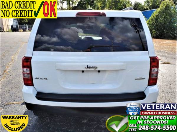 Jeep Patriot 4x4 -As Low As $179 Month 2.9% Rates! Warranty for sale in Waterford, MI – photo 9