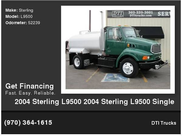 2004 Sterling L9500 Single Axle Water Truck , Mercedes/Detroit Diesel for sale in Wheat Ridge, CO