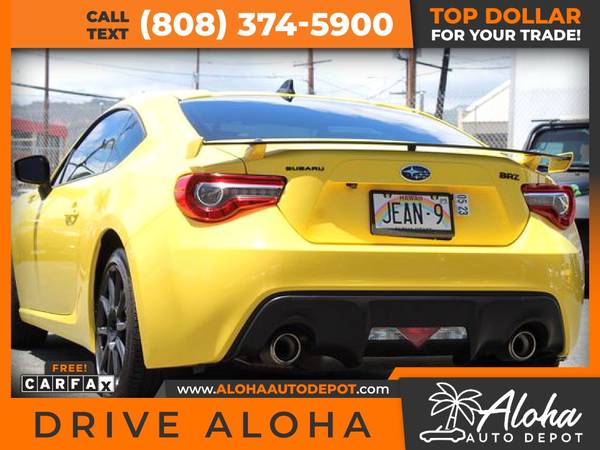 2017 Subaru BRZ SeriesYellow Coupe 2D 2 D 2-D for only 486/mo! for sale in Honolulu, HI – photo 4