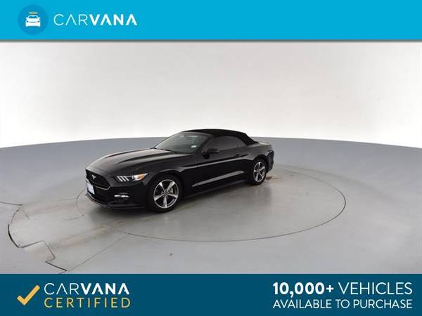 2015 Ford Mustang V6 Convertible 2D Convertible Black - FINANCE ONLINE for sale in Lexington, KY – photo 6