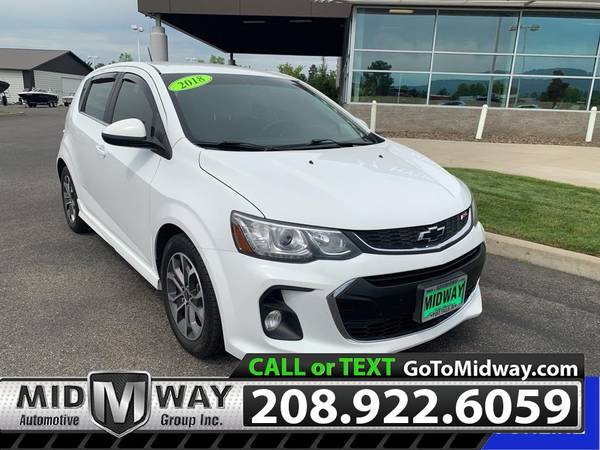 2018 Chevrolet Chevy Sonic LT - SERVING THE NORTHWEST FOR OVER 20 for sale in Post Falls, MT