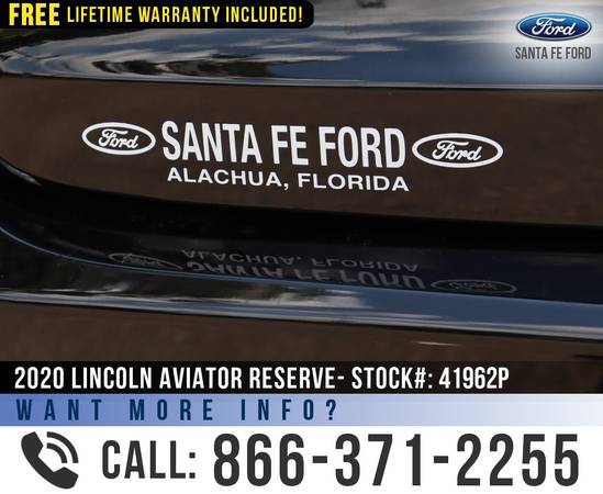 2020 Lincoln Aviator Reserve Leather Seats - Touch Screen for sale in Alachua, GA – photo 11