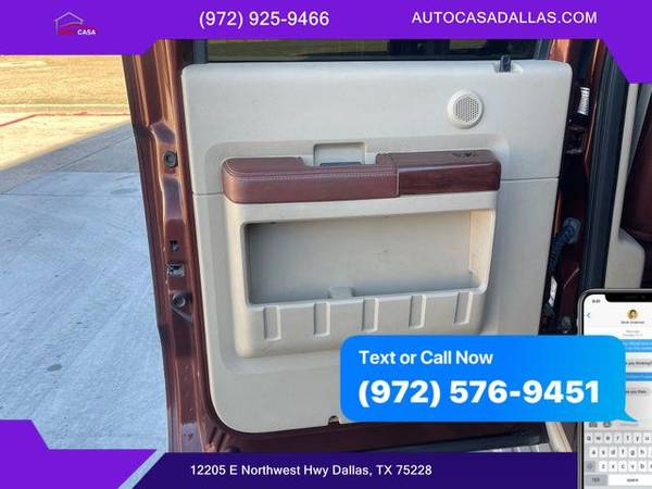 2008 Ford F350 Super Duty Crew Cab King Ranch Pickup 4D 8 ft BAD for sale in Dallas, TX – photo 15