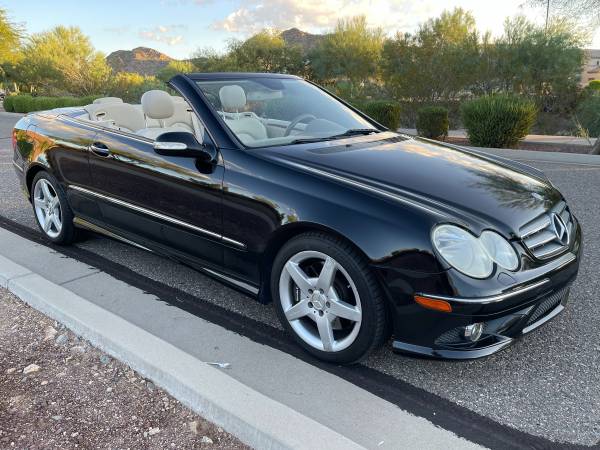 2009 MERCEDES-BENZ CLK 350 AMG CONVERTIBLE ONLY 82K MILES - cars for sale in Phoenix, AZ – photo 5