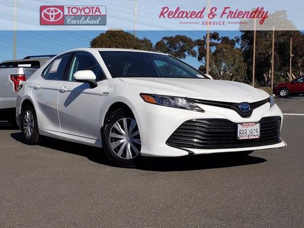 2020 Toyota Camry Hybrid LE - - by dealer - vehicle for sale in Carlsbad, CA