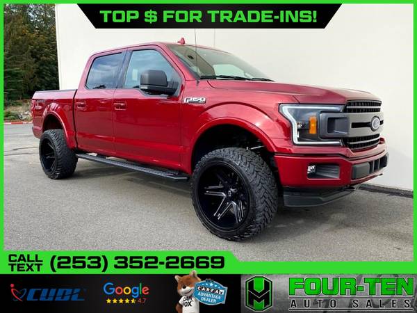 617/mo - 2018 Ford F150 F 150 F-150 SUPERCREW XLT SPORT 4X4 - cars for sale in Bonney Lake, WA