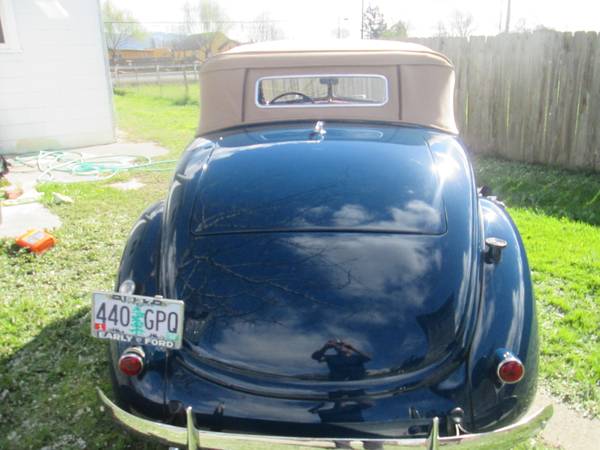 1937 Ford Cabriolet conv model 78 for sale in Weaverville, CA – photo 5