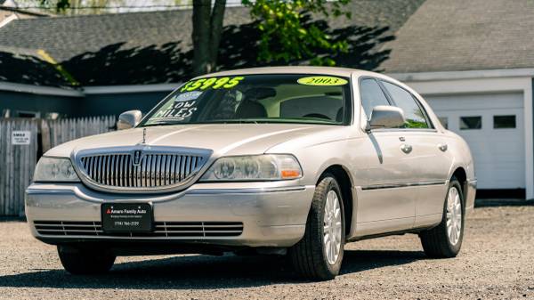 2003 Lincoln Town Car VERY CLEAN - - by dealer for sale in East Taunton, MA