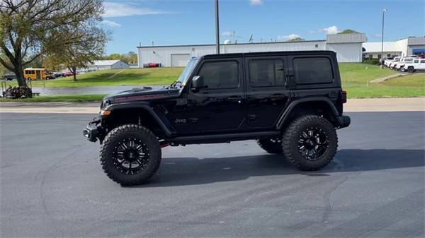 2021 Jeep Wrangler Unlimited Rubicon suv Black Clearcoat - cars & for sale in Augusta, KS – photo 6