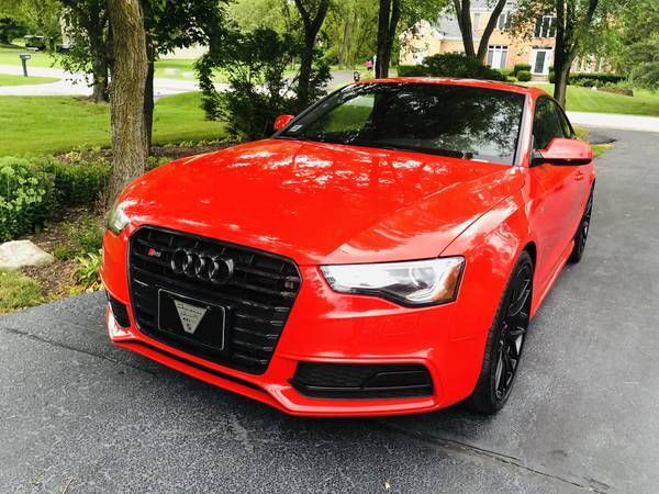 2014 Audi S5 Quattro Misano Red - cars & trucks - by owner - vehicle... for sale in Buffalo Grove, IL – photo 2
