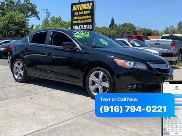 2013 Acura ILX 2.4L w/Premium 4dr Sedan Package - Your job is your... for sale in Roseville, CA – photo 2