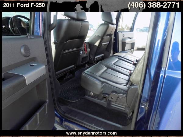 2011 Ford F-250 , 6.7L DIDSEL, LARIAT/LOADED, CLEAN for sale in Belgrade, MT – photo 14