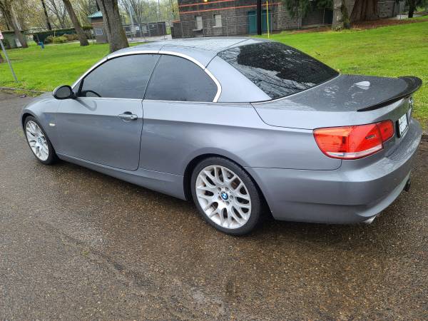 2009 BMW 328i Grey/Brown Hard Top Convertible Rare 6 Speed Manual for sale in Portland, OR – photo 8