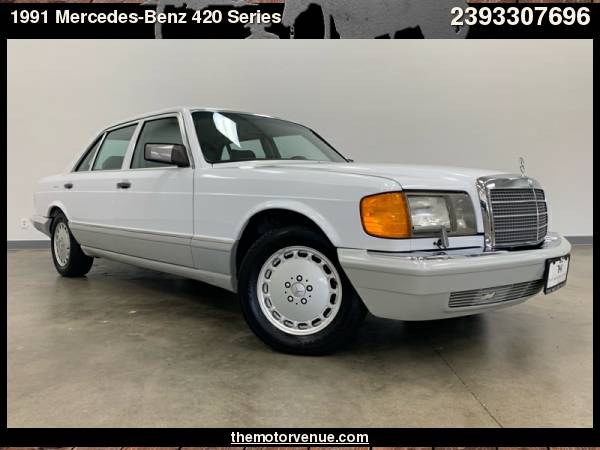 1991 Mercedes-Benz 420 Series 4dr Sedan 420SEL with Indep front... for sale in Naples, FL – photo 17