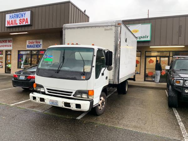 2001 Isuzu 15 for box truck for sale in Renton, WA