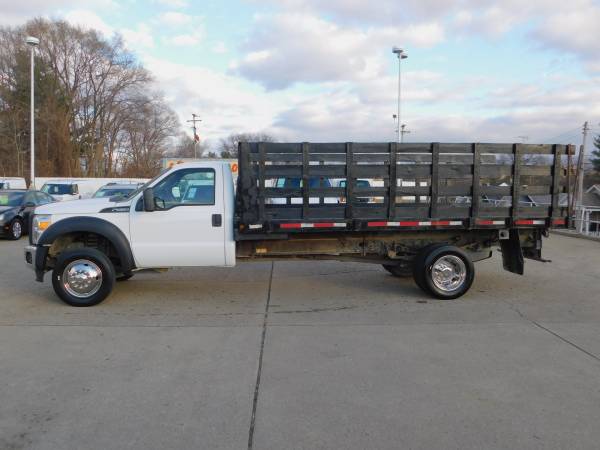 2015 Ford F550 16' Stake body - cars & trucks - by dealer - vehicle... for sale in Flint, IL – photo 4
